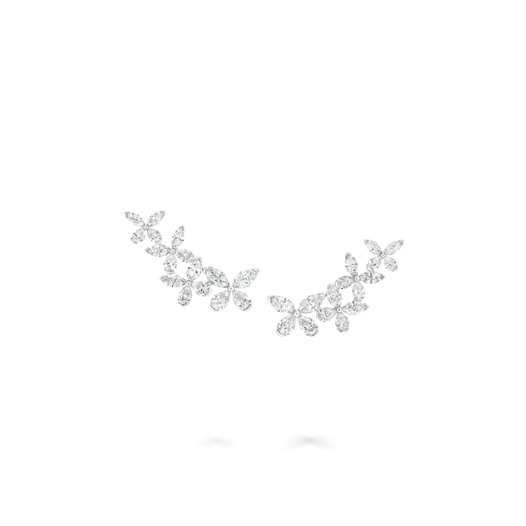GRAFF CLASSIC BUTTERFLY PETITE DIAMOND EAR CLIMBER RGE1819